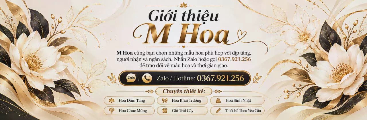 Ảnh bìa Shop hoa tươi Gia Lai - Gói ghém những lời muốn gửi